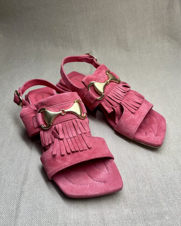 Poesie Veneziane Tassle suede flat sandals
