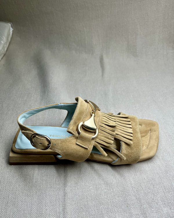 Poesie Veneziane Tassle suede flat sandals - Image 2