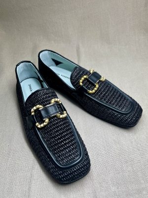 Poesie Veneziane Raffia loafers