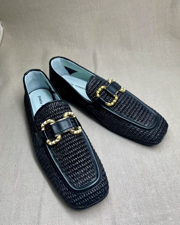 Poesie Veneziane Raffia loafers