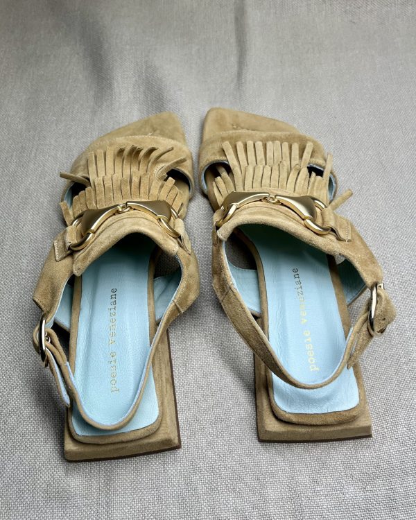 Poesie Veneziane Tassle suede flat sandals - Image 3