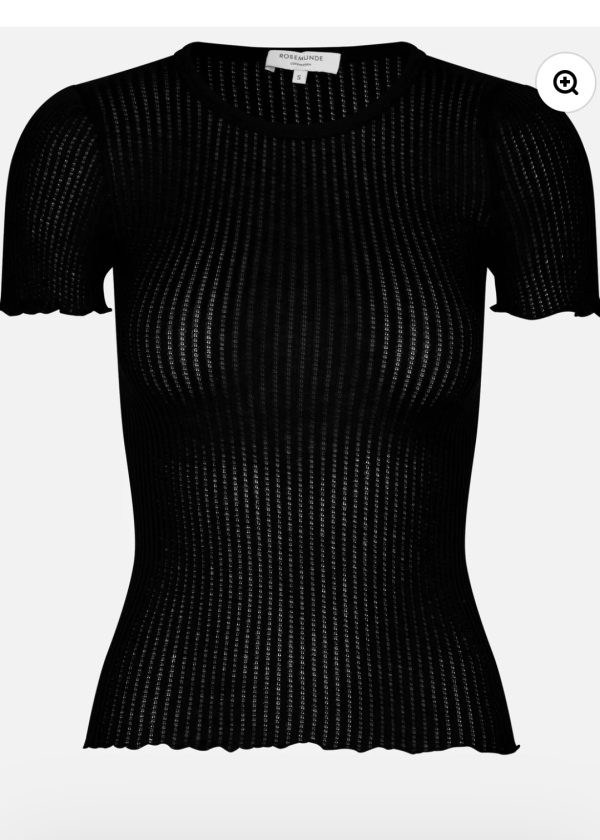 Rosemunde Belize silk pointelle t-shirt