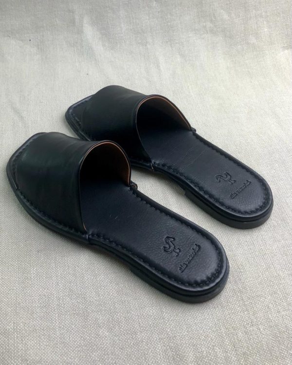 Elia Maurizi leather slides - Image 3