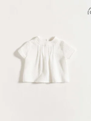 Grace Baby & Child white gauze shirt
