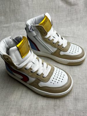 HIP high-top leather sneakers
