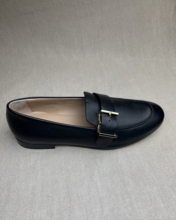 Triver Flight gold buckle loafers - Image 2