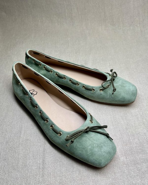 Odare suede ballet flats