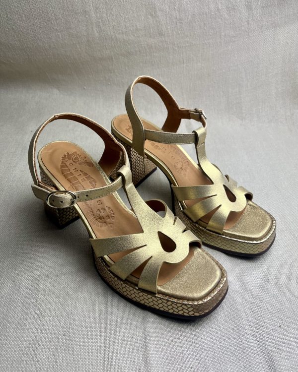 Chie Mihara Nenti leather platform sandals