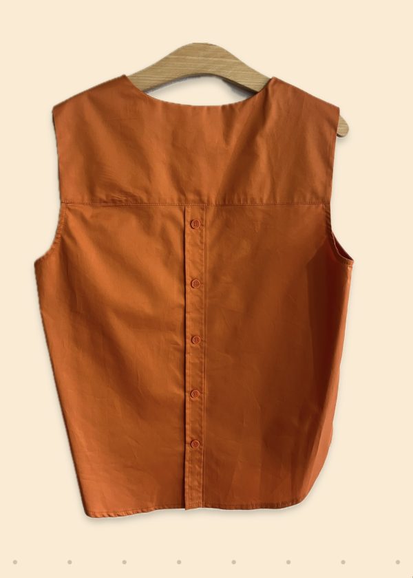 KAOS sleeveless v-neck top