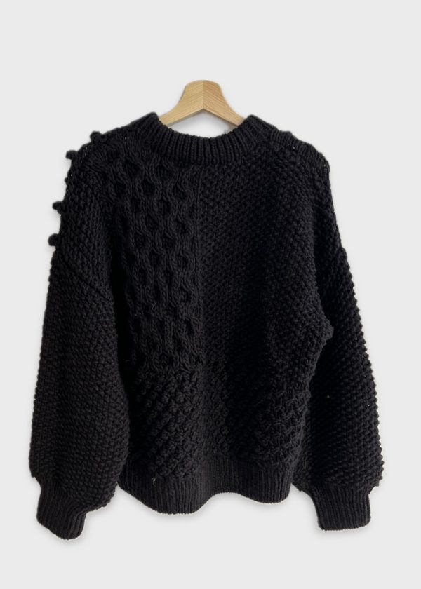 Ichi Antiquités hand-knitted chunky sweater