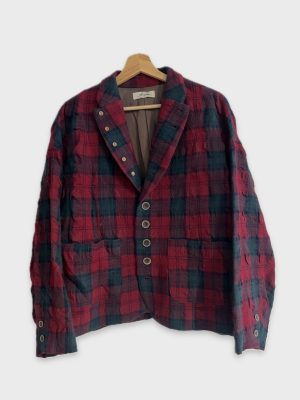 Ichi Antiquités Tartan Jacket