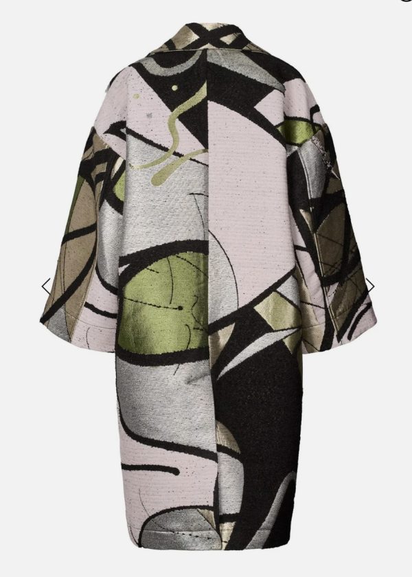 Rabens Saloner Insa Tapestary Jacquard Coat