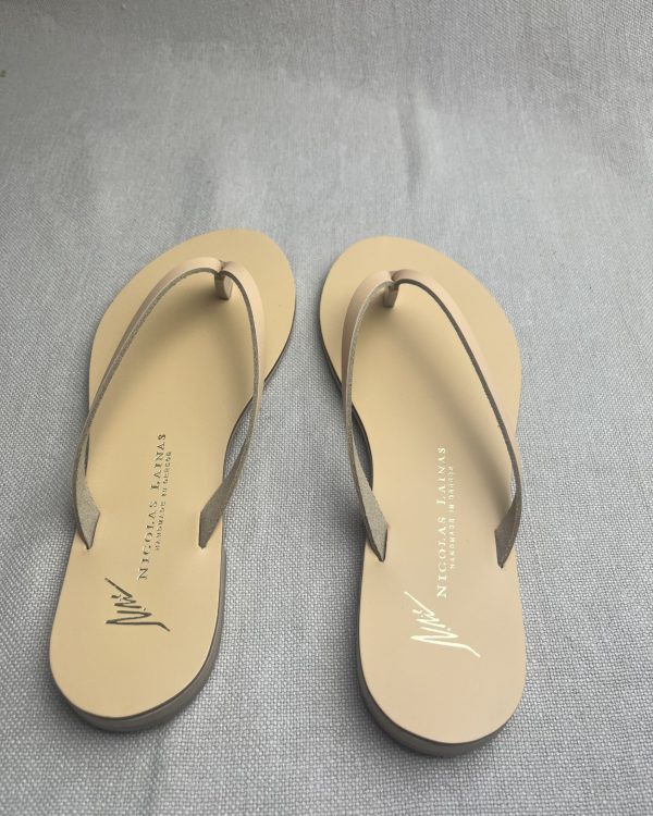 Nicolas Lainas Mediterranean leather flip-flops - Image 3
