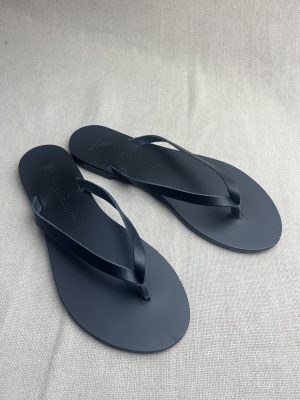 Nicolas Lainas Mediterranean leather flip-flops