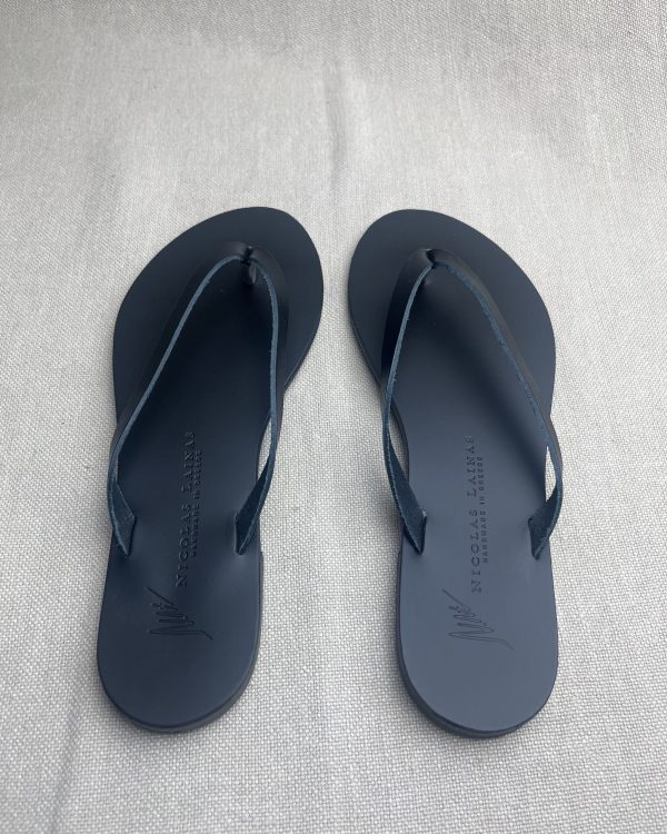Nicolas Lainas Mediterranean leather flip-flops - Image 3