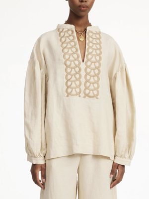 By Malene Birger Cadmus linen blouse
