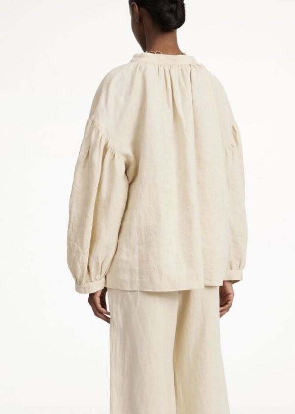 By Malene Birger Cadmus linen blouse - Image 2