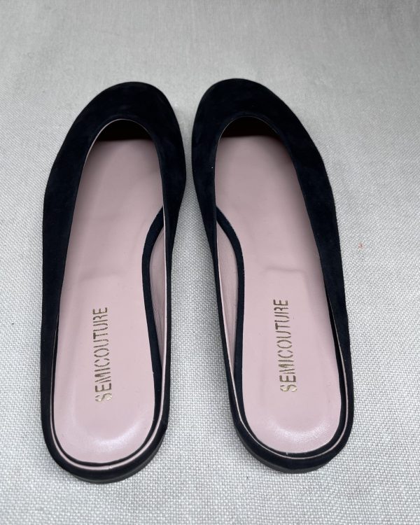 Semicouture suede backless shoes - Image 3