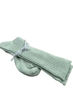 Ichi linen ribbed socks