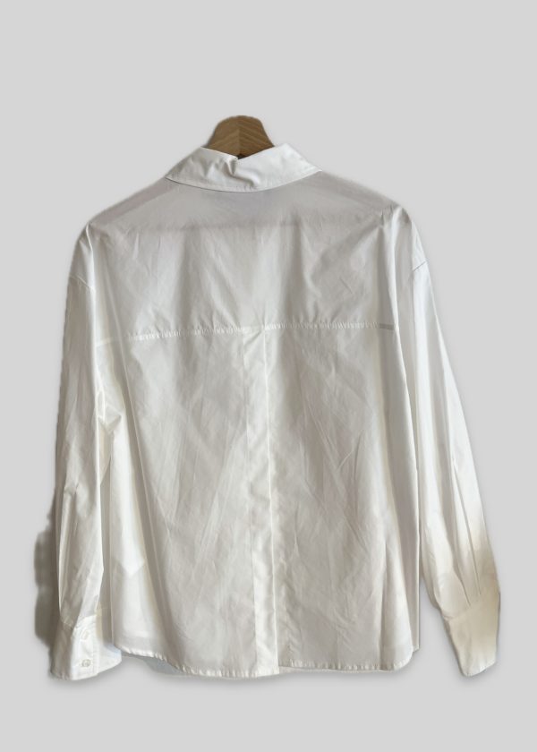 Icona Cotton Back-Split Shirt - Image 2