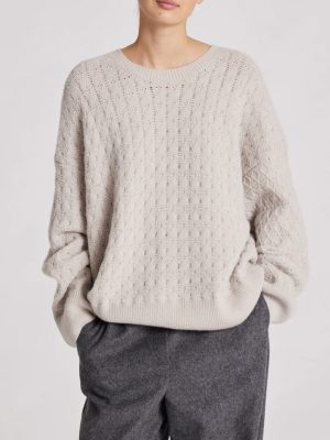 Gai & Lisva Vigga jacquard lambswool sweater