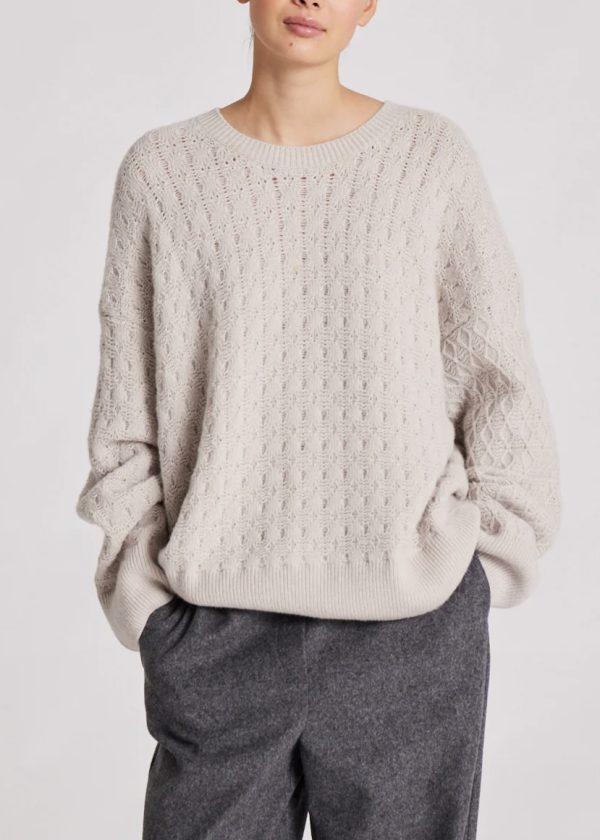 Gai & Lisva Vigga jacquard lambswool sweater