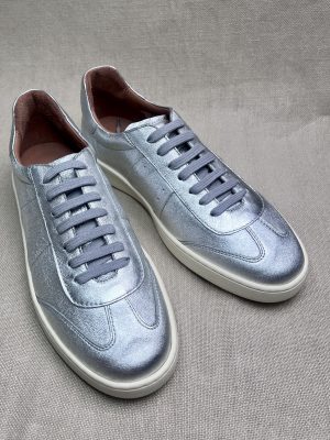Triver Flight Silver Metallic Sneakers