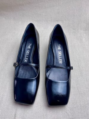 The Seller Leather Mary Jane pumps