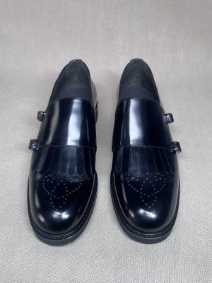 Triver Flight Polished Brogue Loafers