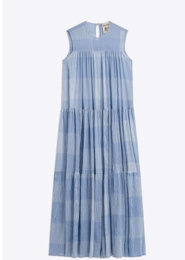 Semicouture Needlecord muslin crew-neck dress - Image 3