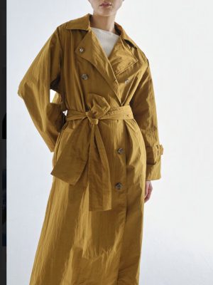 Embassy of Bricks and Logs cotton-blend trench coat