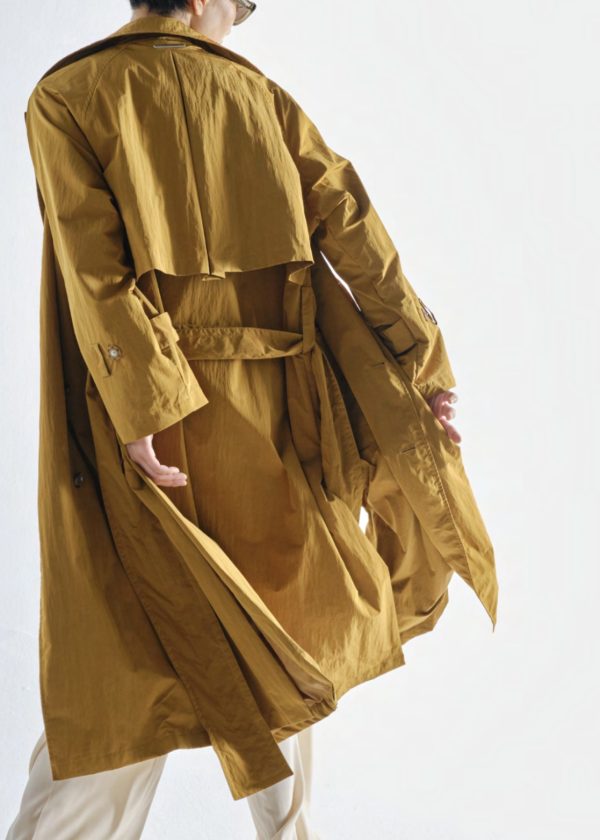 Embassy of Bricks and Logs cotton-blend trench coat - Image 2