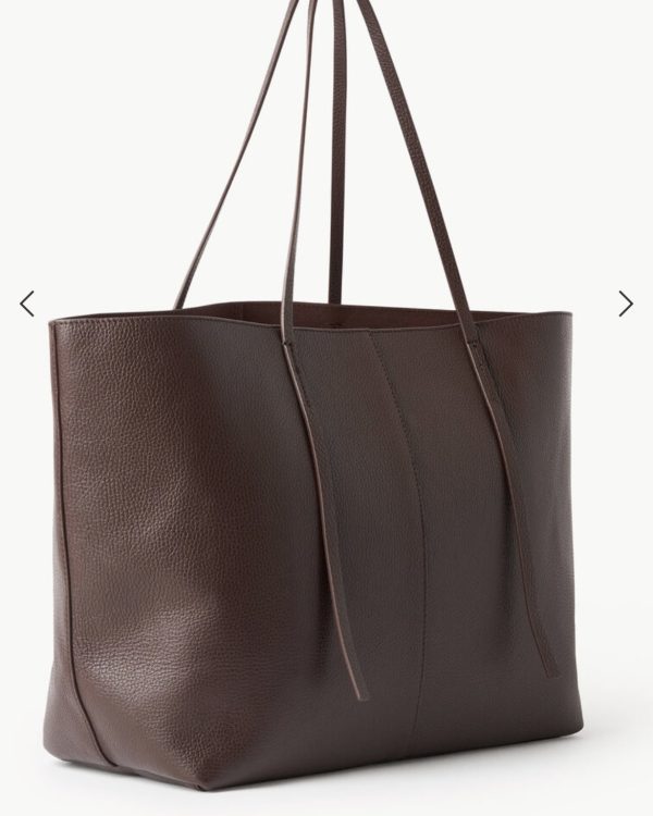 By Malene Birger Abilla leather tote - Image 2