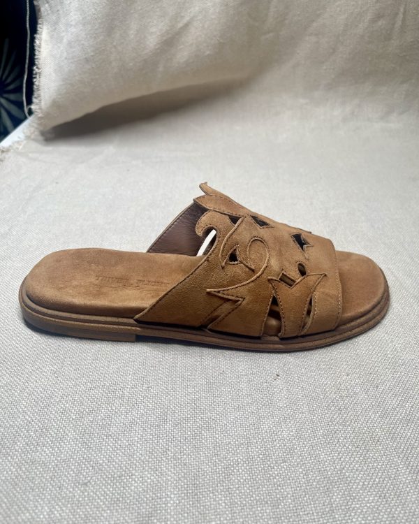 Triver Flight suede flat mules - Image 2