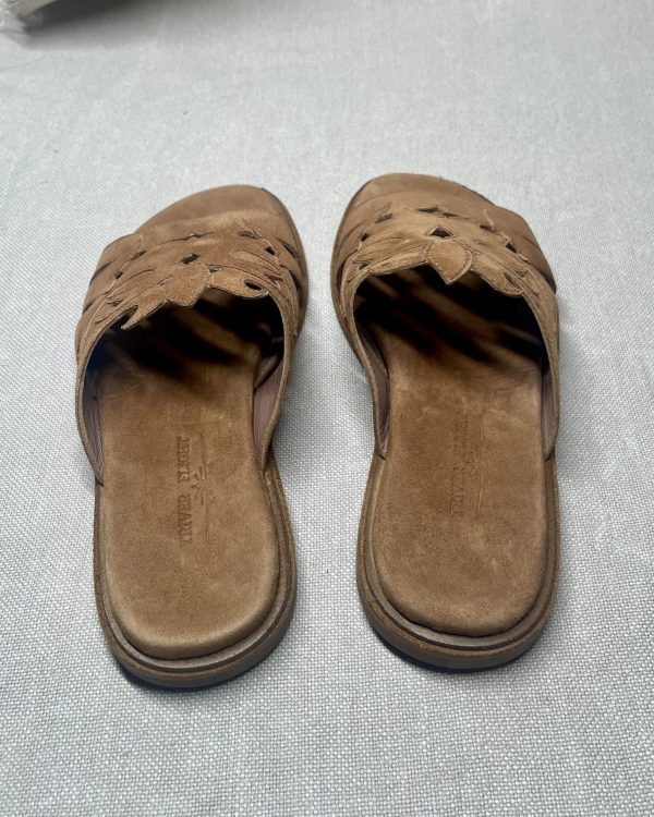 Triver Flight suede flat mules - Image 3