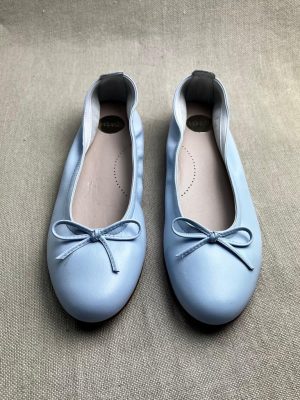 NICONICO by Beberlis leather ballet flats