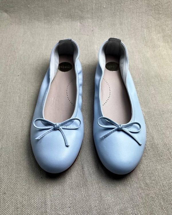 NICONICO by Beberlis leather ballet flats