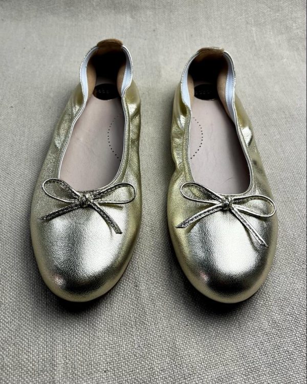 NICONICO by Beberlis leather ballet flats