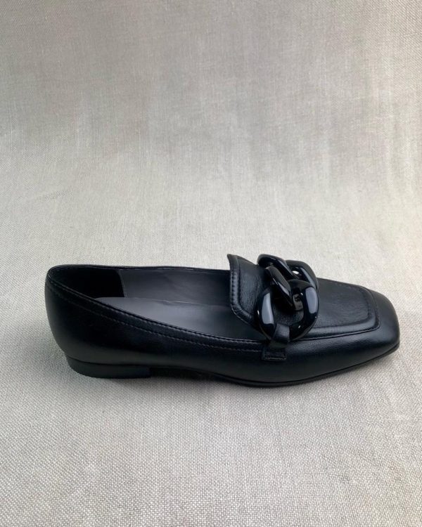 Poesie Veneziane Kig chain leather loafers - Image 2