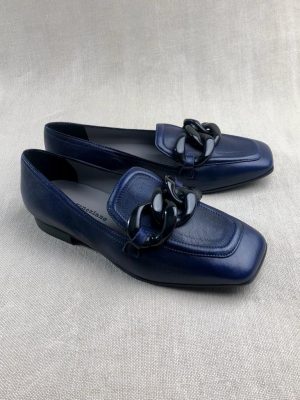 Poesie Veneziane Kig chain leather loafers
