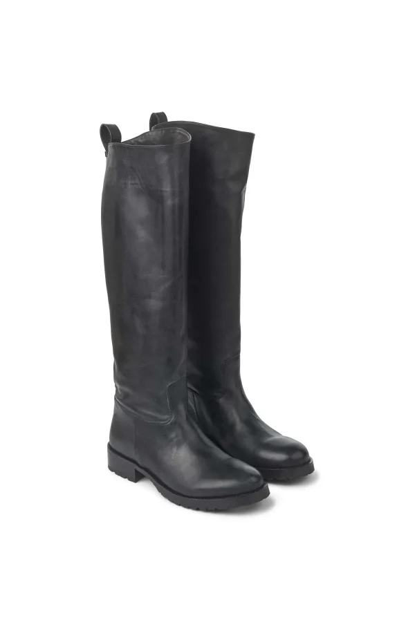 Rabens Saloner Marit Leather knee-high boots - Image 2