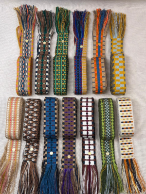 Guanabana Belt with Fringes