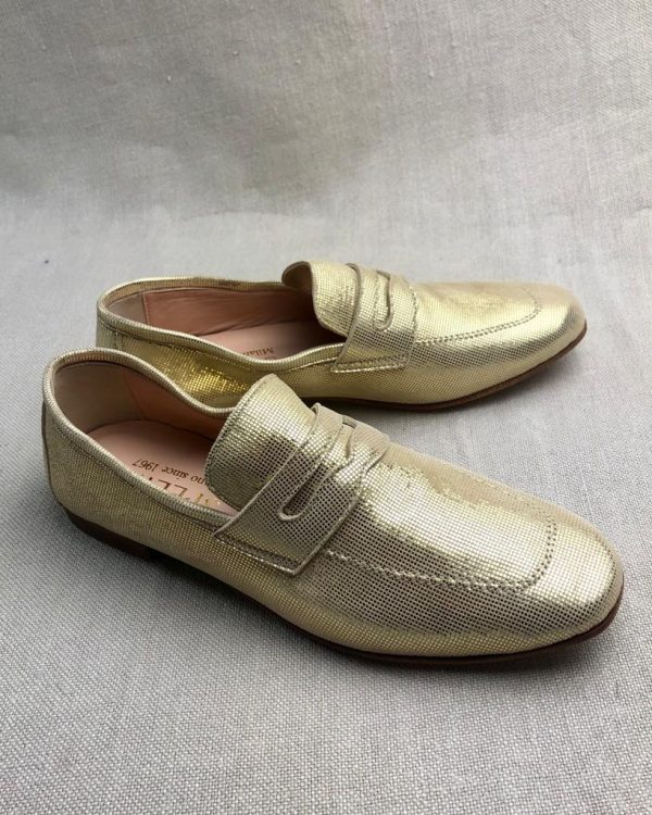 Spelta Milano Bhagwan Mosaic suede loafers