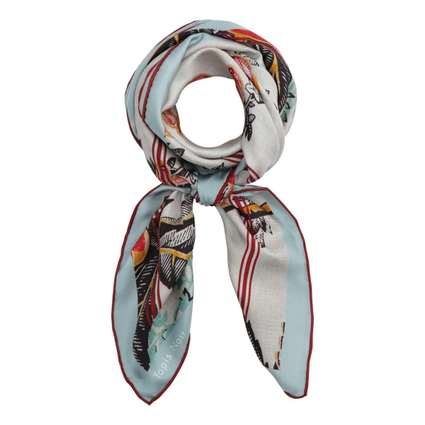 Tapis Noir Classical Tropical scarf