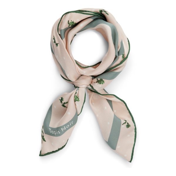Tapis Noir Flower Dot scarf - Image 2