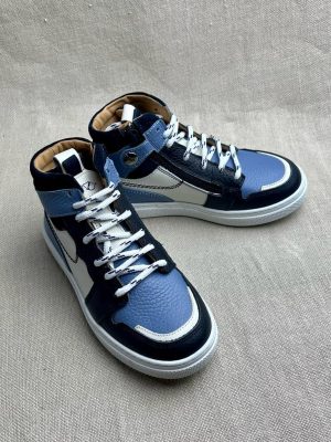 Zecchino d'Oro high-top leather sneakers