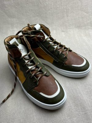 Zecchino d'Oro high-top leather sneakers