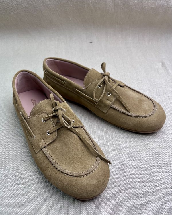 Semicouture suede loafers