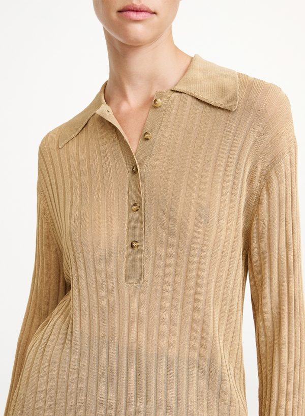 By Malene Birger Delphine rib-knit sweater - Image 3