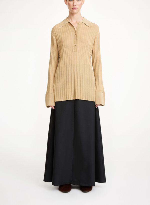 By Malene Birger Delphine rib-knit sweater